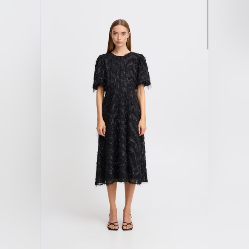 ICHI IHCHARLSTI Black Dress